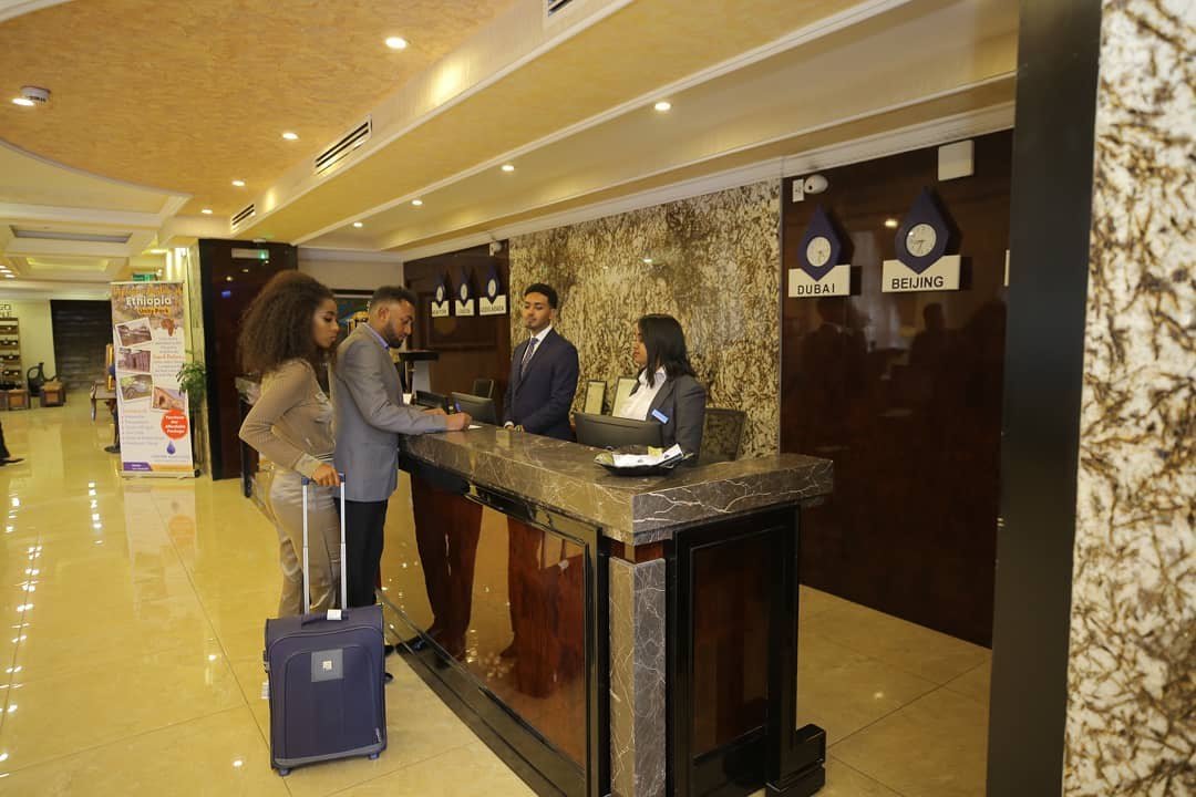 Sapphire Addis Hotel: Reception